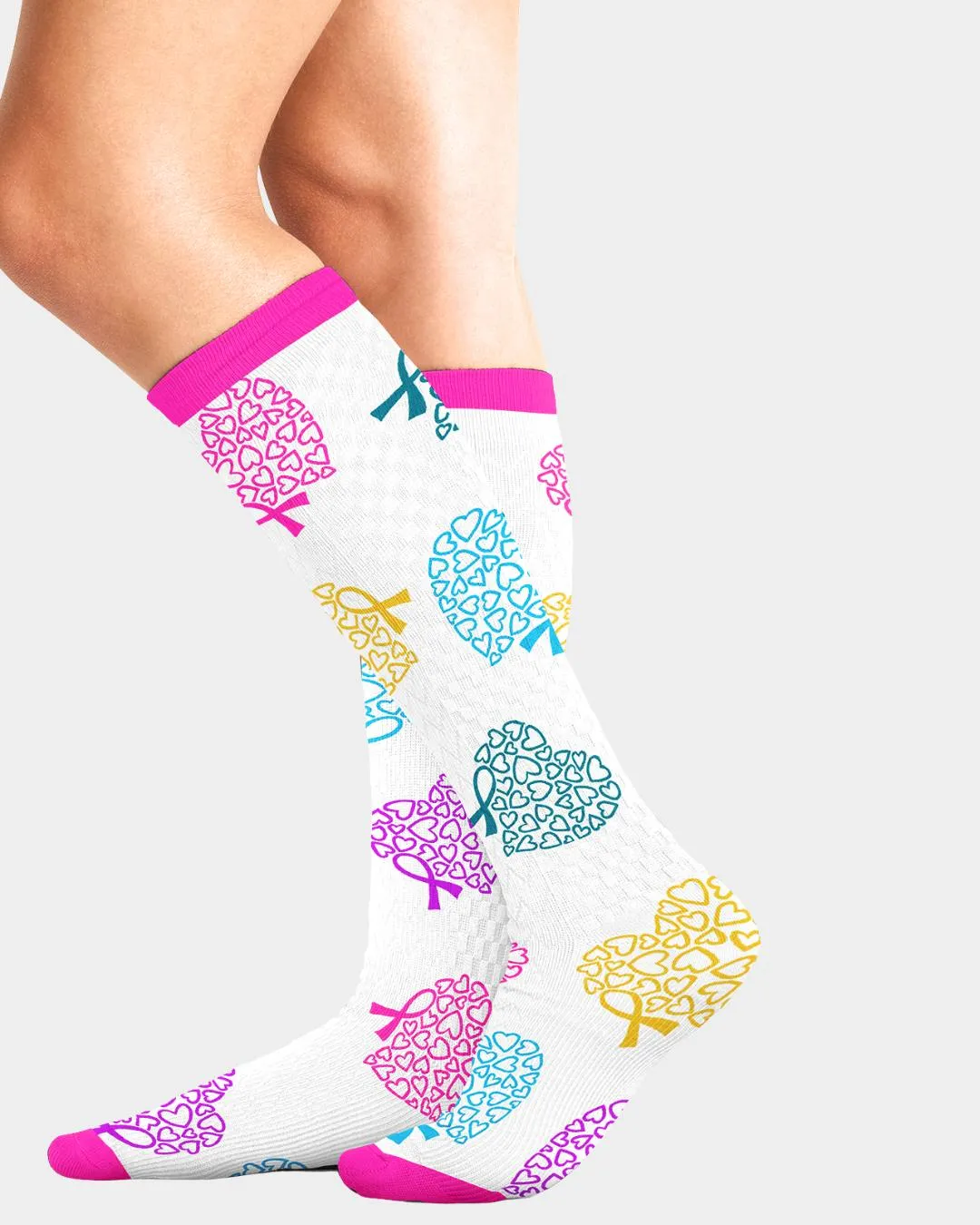 Women's Cherokee Patterned Compression Socks
