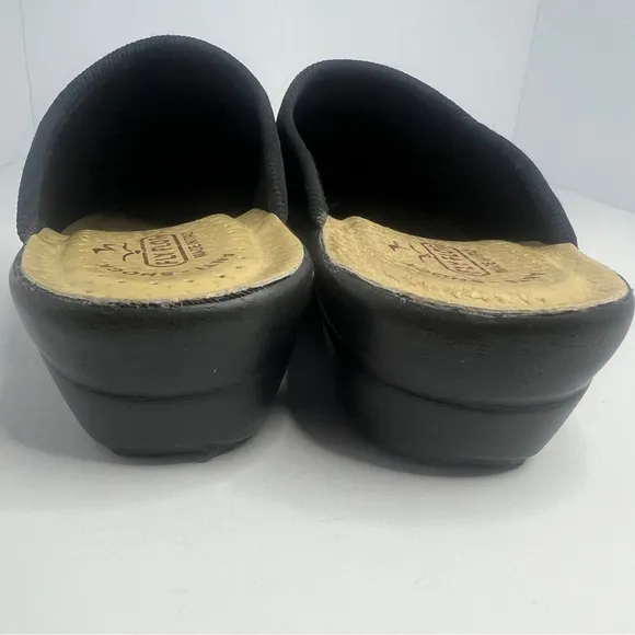Womens Fly Flot Black Slipper Shoes Size 7.5US / 39 Euro