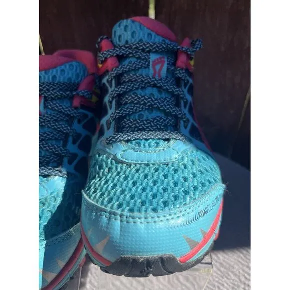Women's Inov8 Teal Hiking RoadClaw275 Athletic Sneaker Size 7.5