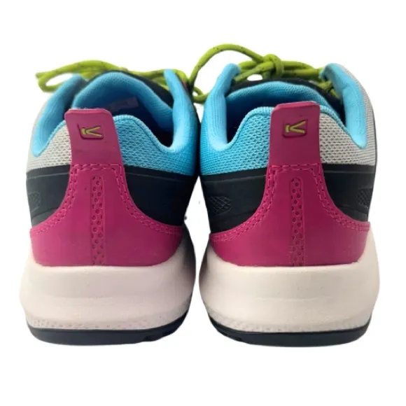 Women’s Keen Explore Vent Hiking Vapor/Blue Walking Shoes - Size 8