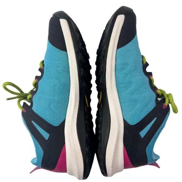 Women’s Keen Explore Vent Hiking Vapor/Blue Walking Shoes - Size 8
