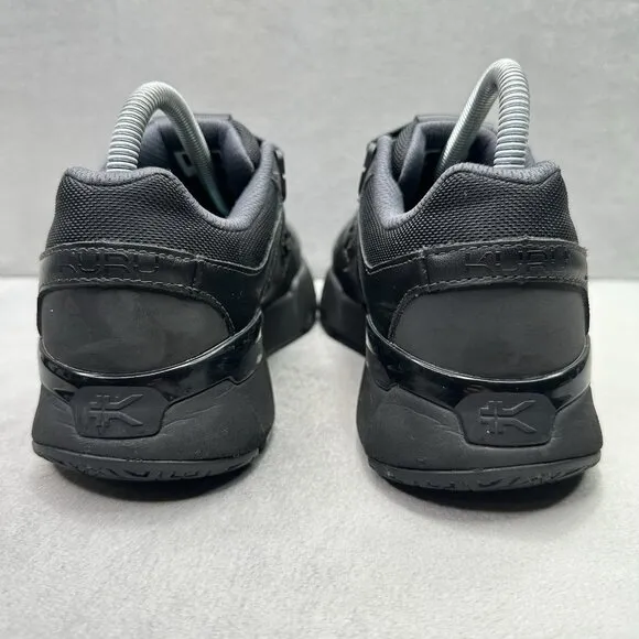 Womens Size 7.5 (M) KURU Kinetic 2 Shoes Smokestack Black Anti-Slip Work Sneaker