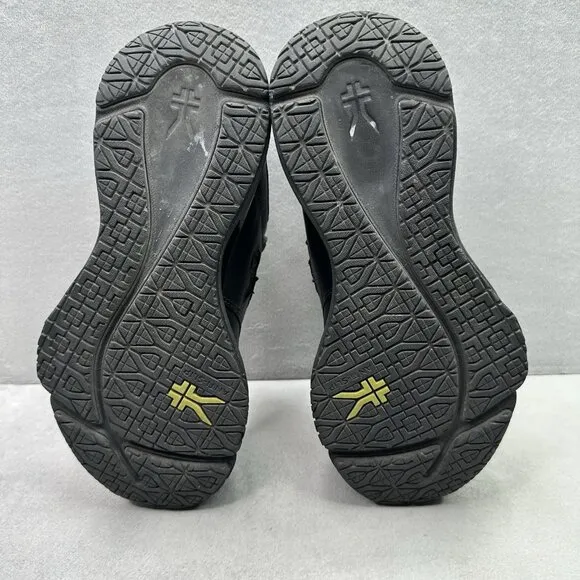 Womens Size 7.5 (M) KURU Kinetic 2 Shoes Smokestack Black Anti-Slip Work Sneaker