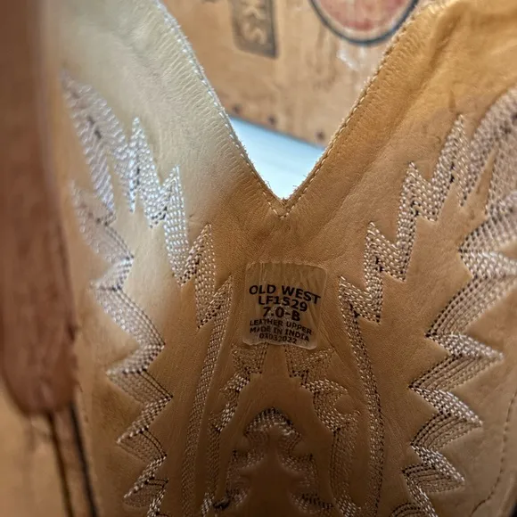 Women’s Western Cowboy Boots -size US: 7
