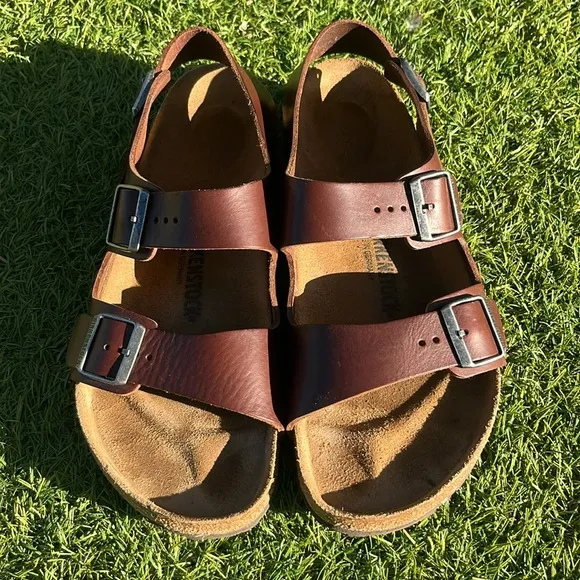 Worn once! BIRKENSTOCK Milano Sandals