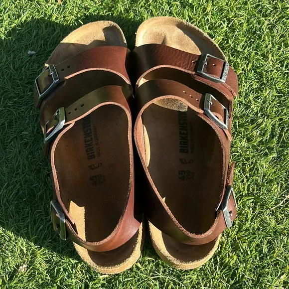 Worn once! BIRKENSTOCK Milano Sandals