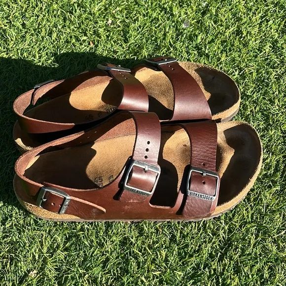 Worn once! BIRKENSTOCK Milano Sandals
