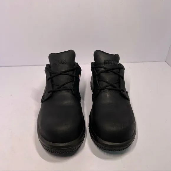 WORX by Red Wing Size 9.5WW ZINK OXFORD Black New Men's Composite Toe Work Shoes