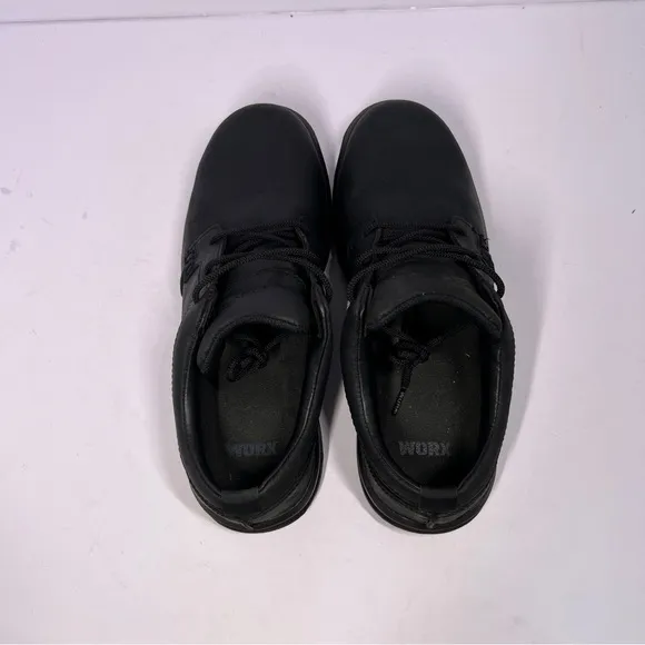 WORX by Red Wing Size 9.5WW ZINK OXFORD Black New Men's Composite Toe Work Shoes