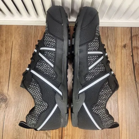 Xero TerraFlex II Mens Size 9 Black Trail Running Minimalist Lugged Hiking Shoes