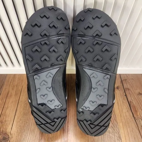 Xero TerraFlex II Mens Size 9 Black Trail Running Minimalist Lugged Hiking Shoes