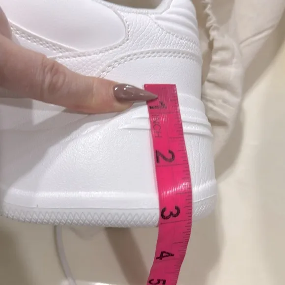 ZARA FLATFORM RUNNING SHOES Stylish White Platform Sneakers bloggers favorite