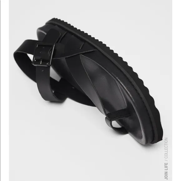Zara limited edition leather sandals