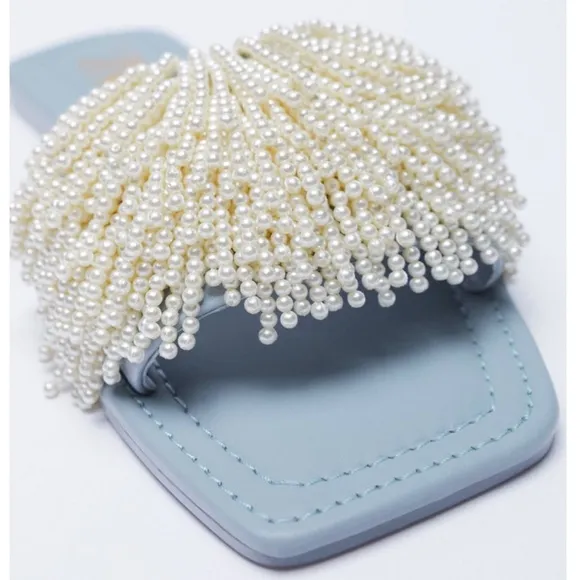 ZARA PEARL SANDALS